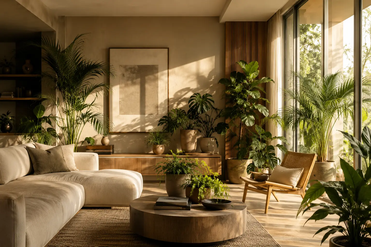 Luxury Indoor Planting Interior